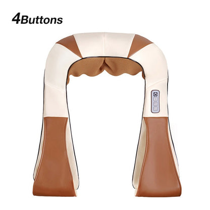 Multifunction Shiatsu Shawl Heated Massager - GearMeeUp