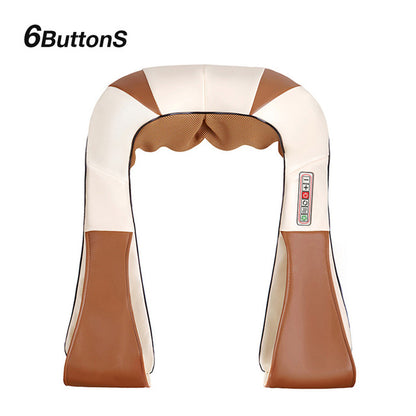 Multifunction Shiatsu Shawl Heated Massager - GearMeeUp