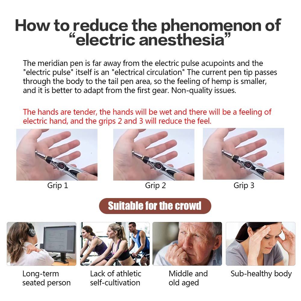 Acupuncture Pen Electric Laser Therapy Massage - GearMeeUp