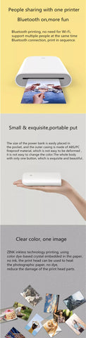 Portable Mini Pocket Printer - GearMeeUp