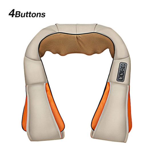 Multifunction Shiatsu Shawl Heated Massager - GearMeeUp
