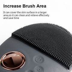 Ultrasonic Cleansing Brush Face Massager - GearMeeUp