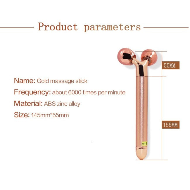 3D Facial Roller Lifting Massager - GearMeeUp