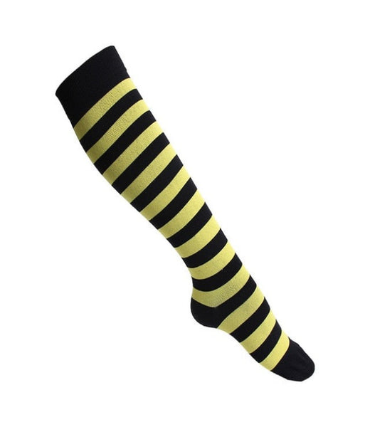 Elastic Multi-Colour Compression Socks