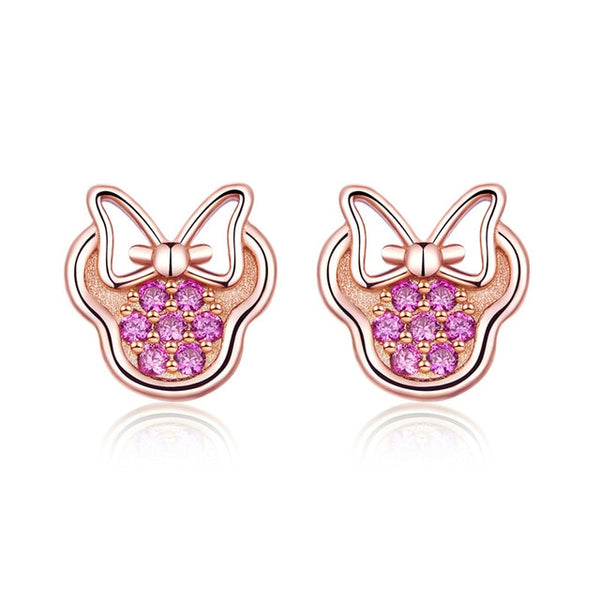 Cute Minnie Mouse Stud Earrings