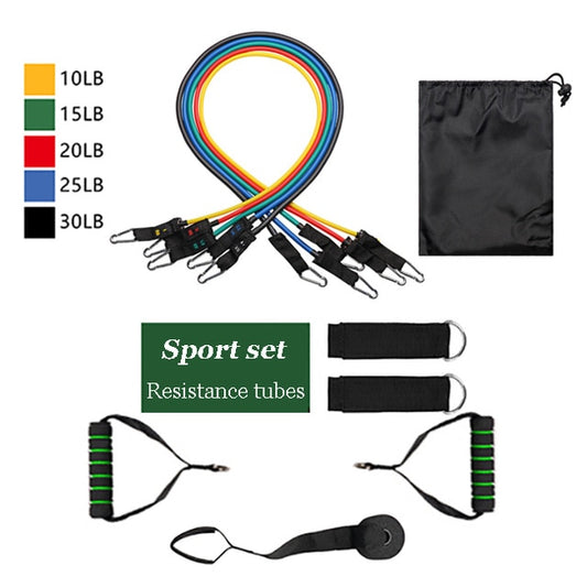 Premium Resistance Band Fitness Set - GearMeeUp