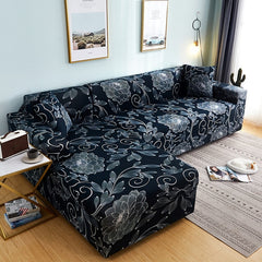 Unique Geometric Pattern Sectional Couch Cover - GearMeeUp