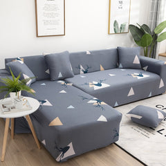 Unique Geometric Pattern Sectional Couch Cover - GearMeeUp