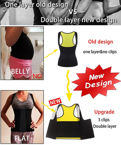 Waist Trainer Body Shaper Corset Tank Top - GearMeeUp