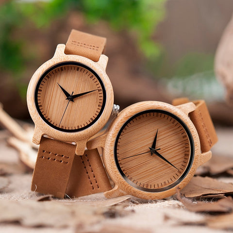 Classic Natural Bamboo Watch - GearMeeUp