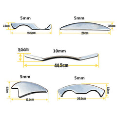 Stainless Steel GuaSha Scraping Set Myofascial - GearMeeUp