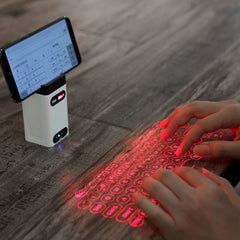 Bluetooth Wireless Virtual Laser Keyboard - GearMeeUp