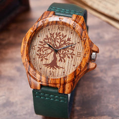 Creative Design Wood Watch - GearMeeUp