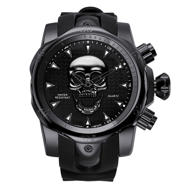 Skull Fashion Men's Wristwatch - GearMeeUp