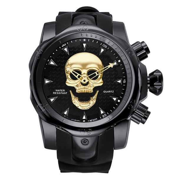 Skull Fashion Men's Wristwatch