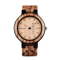Handmade Mens Wood Watch - GearMeeUp