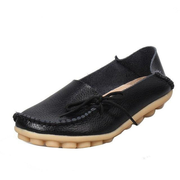 Spring Leather Loafers for Women