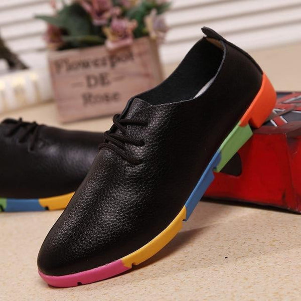 Breathable Genuine Leather Shoes for Women