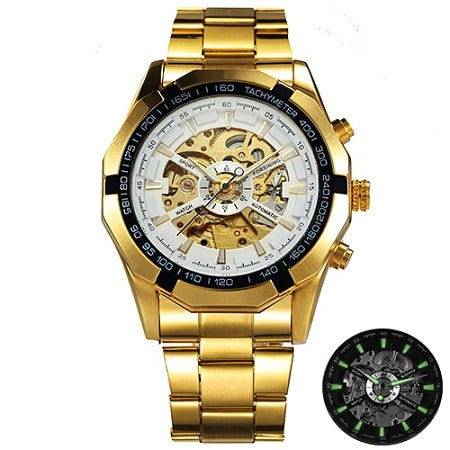 Limited Automatic Skeleton Vintage Mens Watch - GearMeeUp