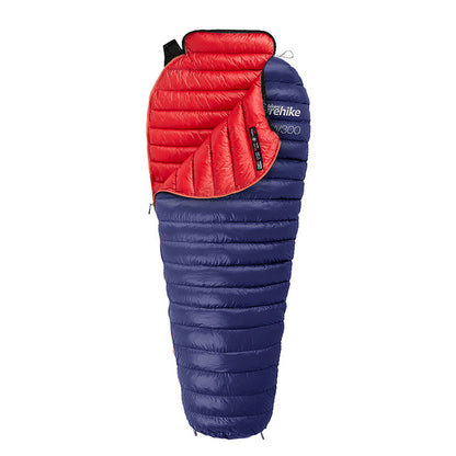 Ultralight Outdoor White Goose Down Mummy Sleeping Bag - GearMeeUp