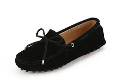 Suede Women's Casual Loafers - GearMeeUp