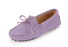 Suede Women's Casual Loafers - GearMeeUp