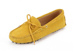 Suede Women's Casual Loafers - GearMeeUp