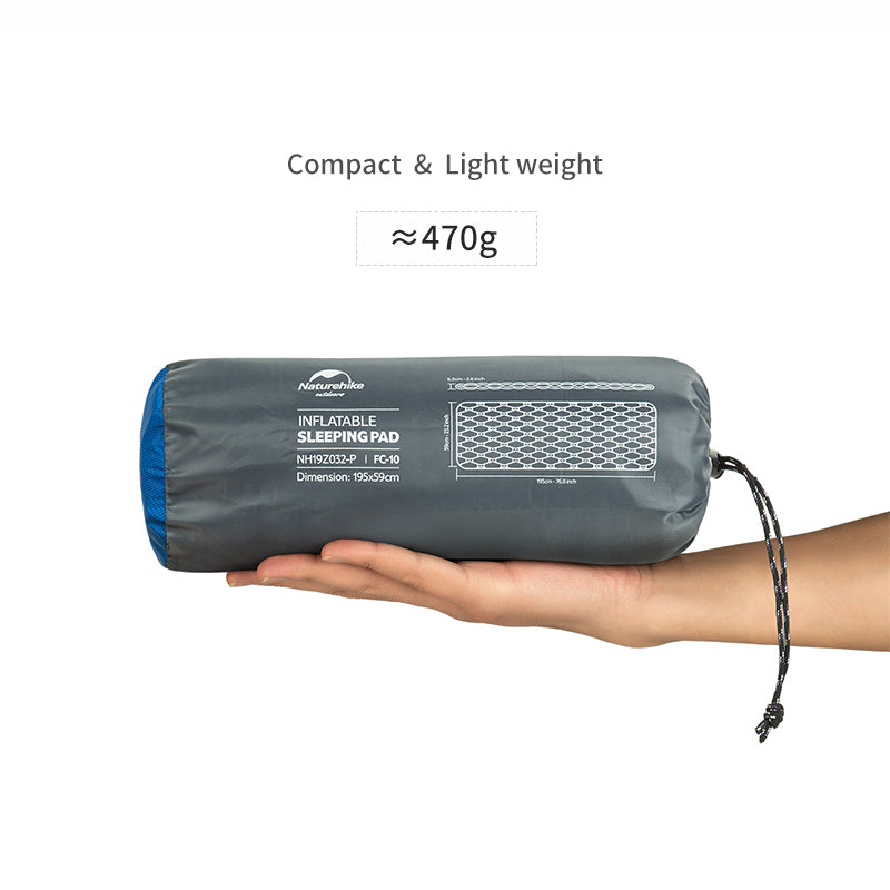 Lightweight Moisture-Proof Inflatable Camping Mat - GearMeeUp