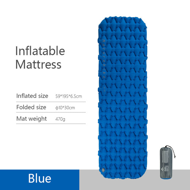 Lightweight Moisture-Proof Inflatable Camping Mat - GearMeeUp