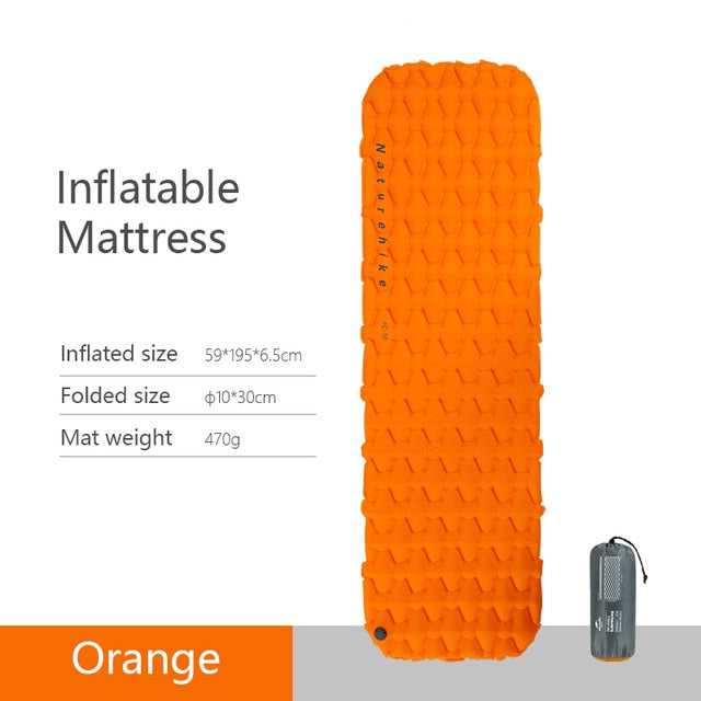 Lightweight Moisture-Proof Inflatable Camping Mat - GearMeeUp