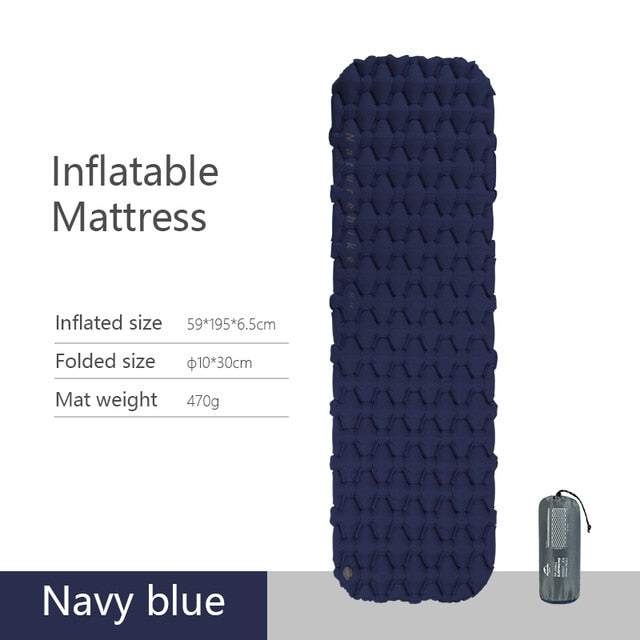 Lightweight Moisture-Proof Inflatable Camping Mat - GearMeeUp