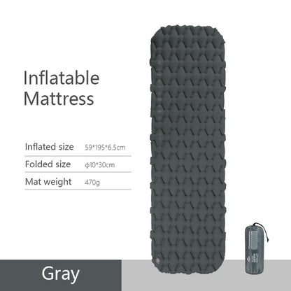Lightweight Moisture-Proof Inflatable Camping Mat - GearMeeUp