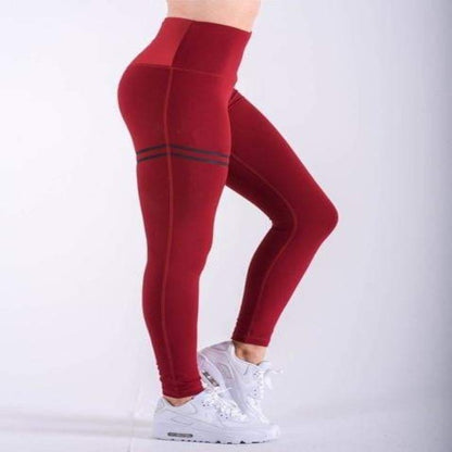 High-Waisted  Fitness Sports Leggings - GearMeeUp
