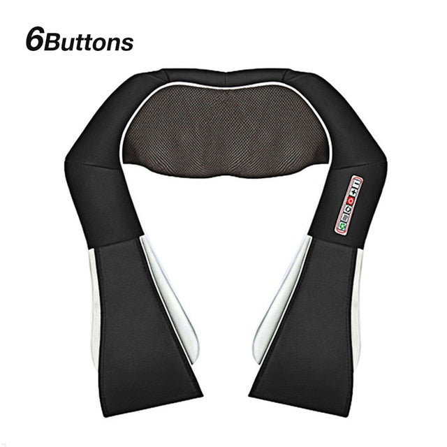 Multifunction Shiatsu Shawl Heated Massager - GearMeeUp